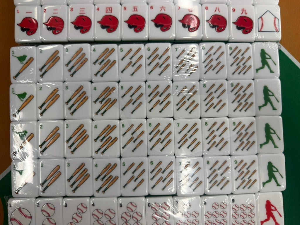 Pre-Order Now! The Walk-Off Series Baseball-Themed Mahjong Set