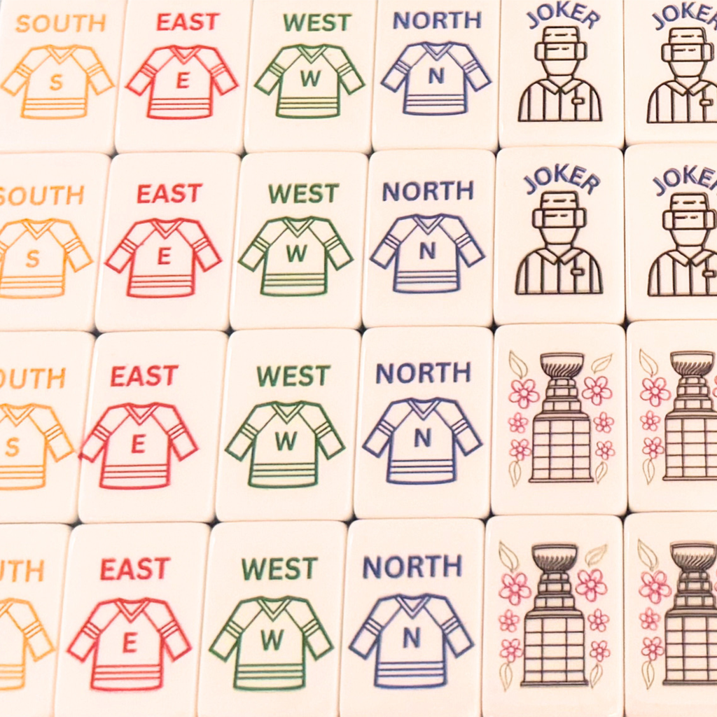 Pre-Order Now! Barn-Burner Series Ice Hockey-Themed Mahjong Set