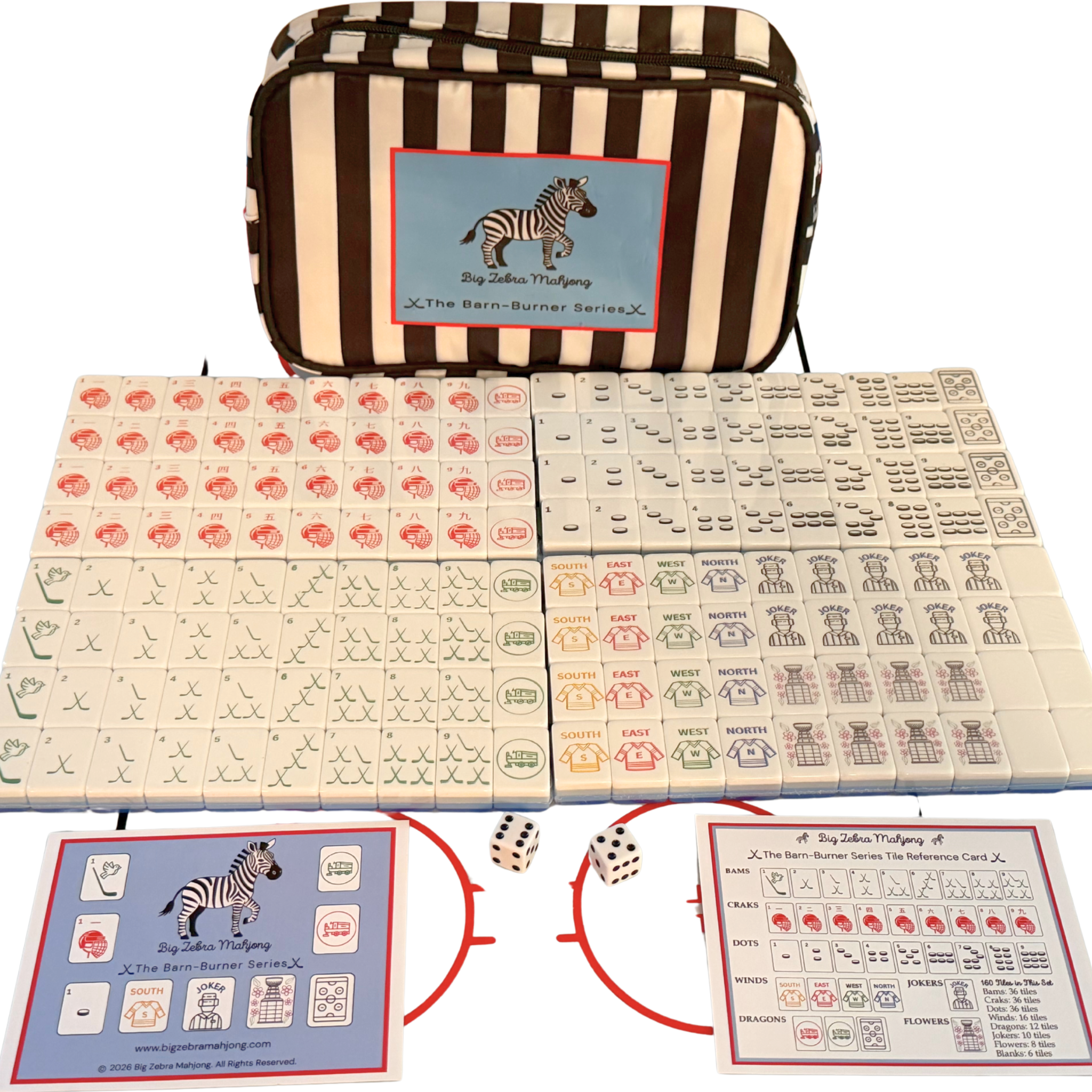 Pre-Order Now! Barn-Burner Series Ice Hockey-Themed Mahjong Set