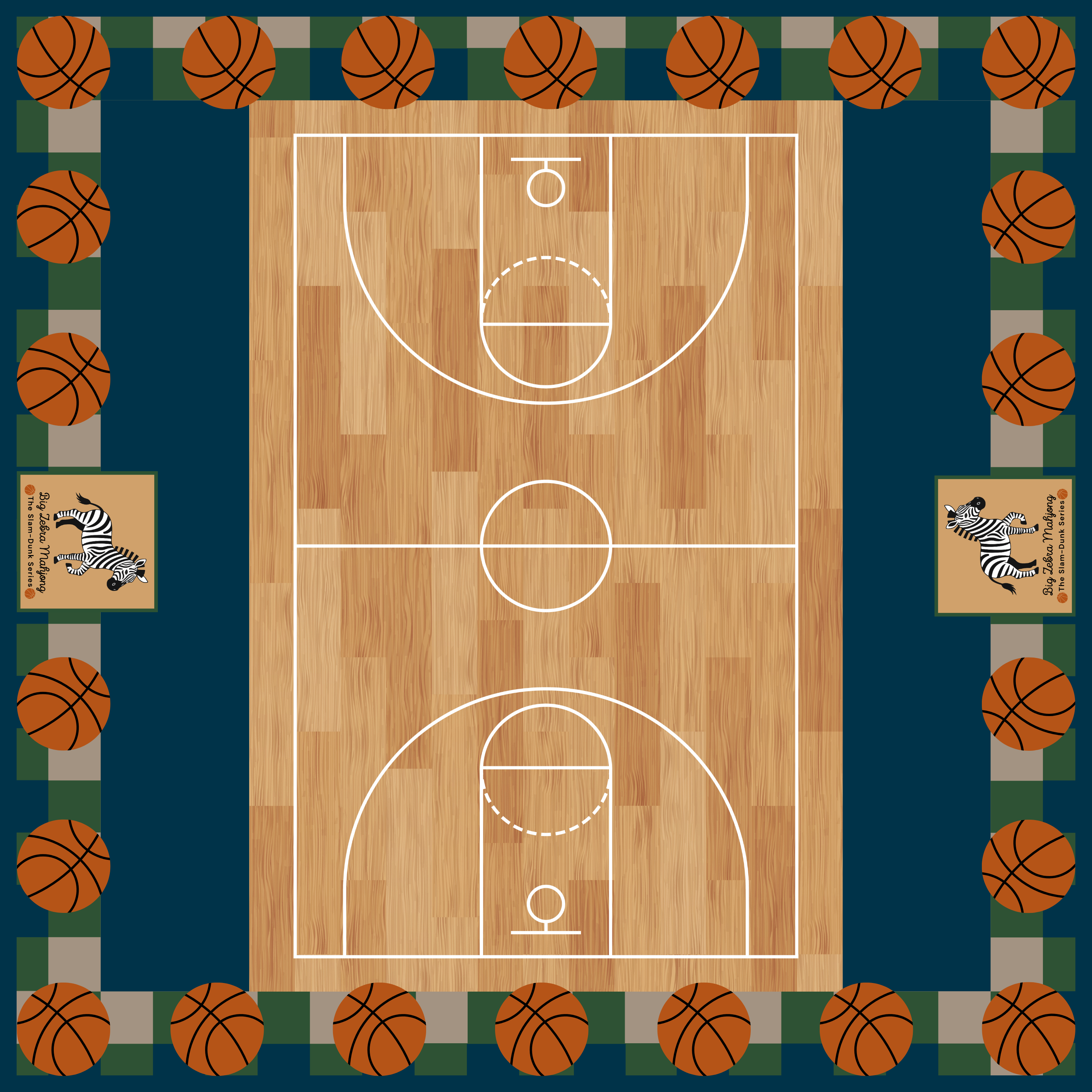 Join the Wait List! The Slam-Dunk Series Basketball-Themed Mahjong Set