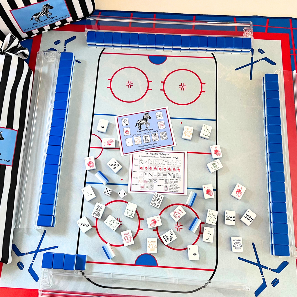 Pre-Order Now! Barn-Burner Series Ice Hockey-Themed Mahjong Set