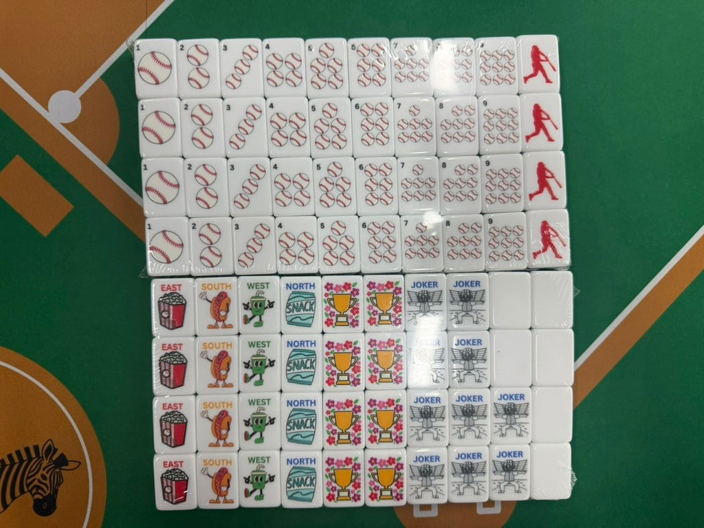 Pre-Order Now! The Walk-Off Series Baseball-Themed Mahjong Set