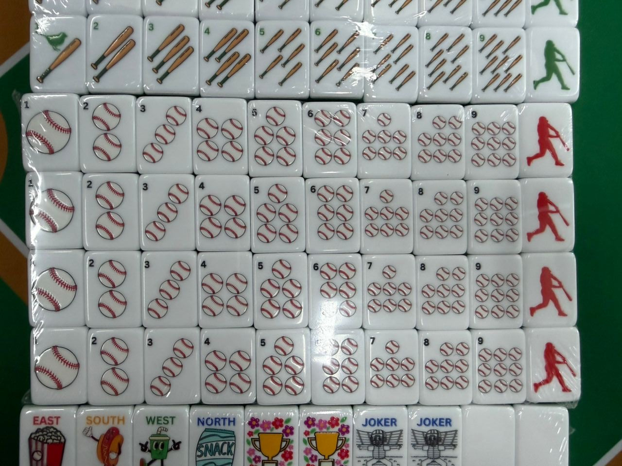 Pre-Order Now! The Walk-Off Series Baseball-Themed Mahjong Set