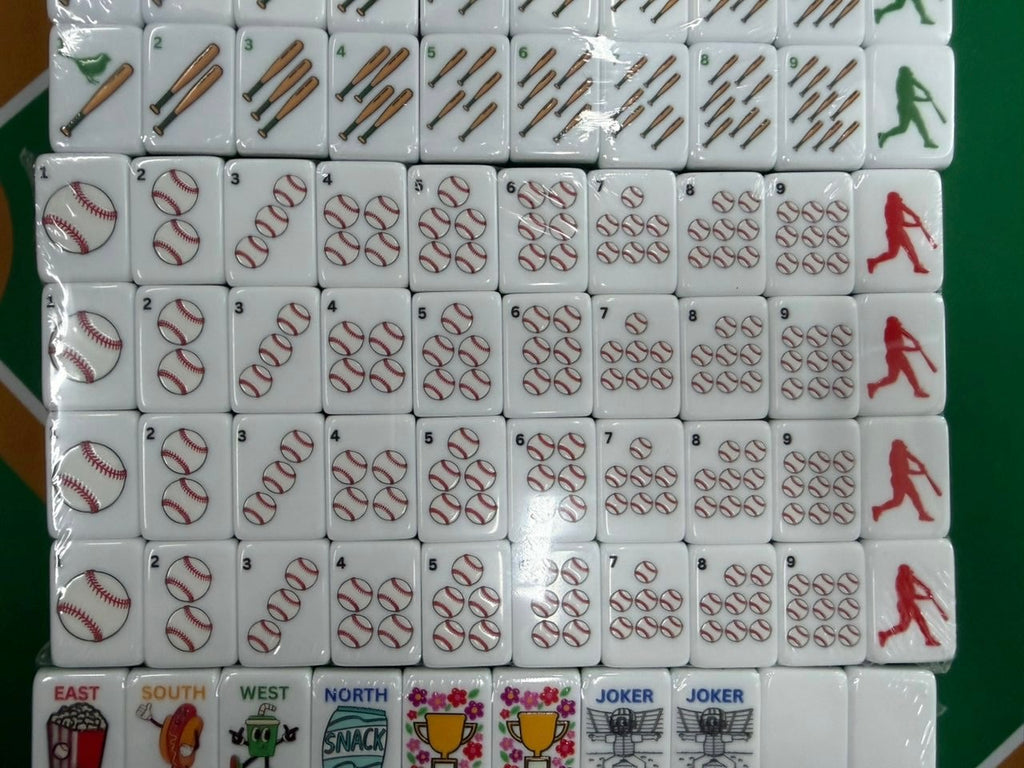 Pre-Order Now! The Walk-Off Series Baseball-Themed Mahjong Set
