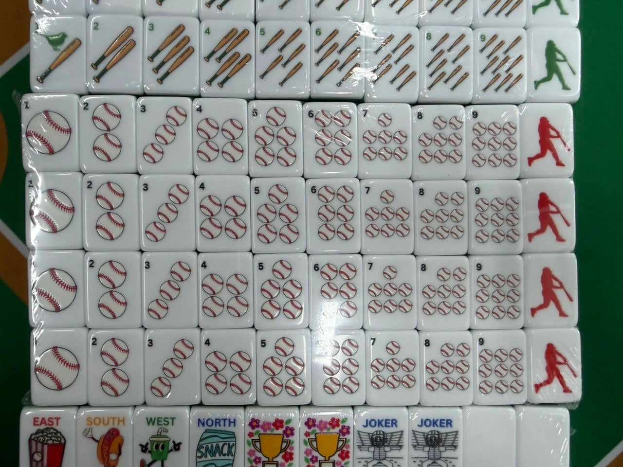 Pre-Order Now! The Walk-Off Series Baseball-Themed Mahjong Set