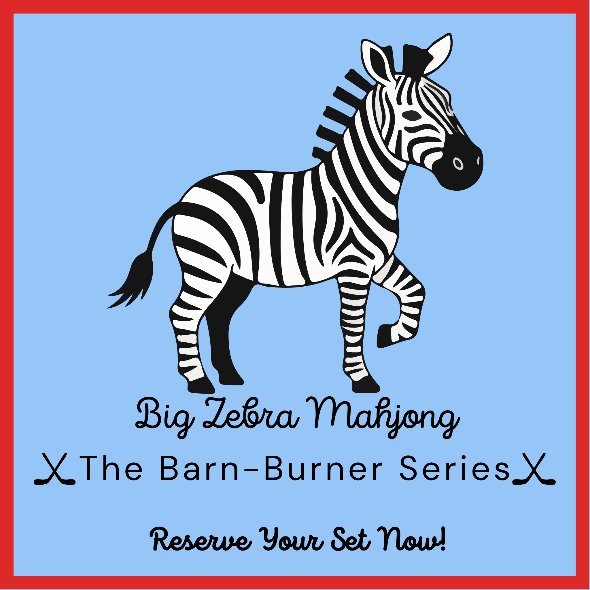 Barn-Burner Series Mahjong Set
