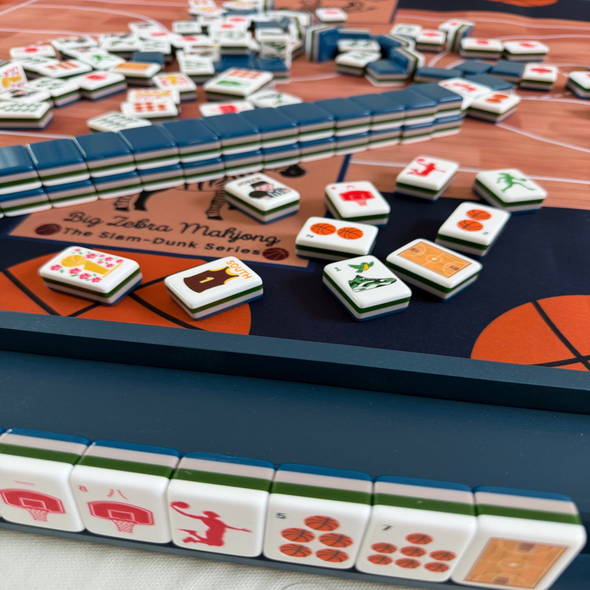 Join the Wait List! The Slam-Dunk Series Basketball-Themed Mahjong Set