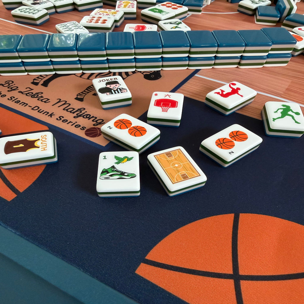 Join the Wait List! The Slam-Dunk Series Basketball-Themed Mahjong Set