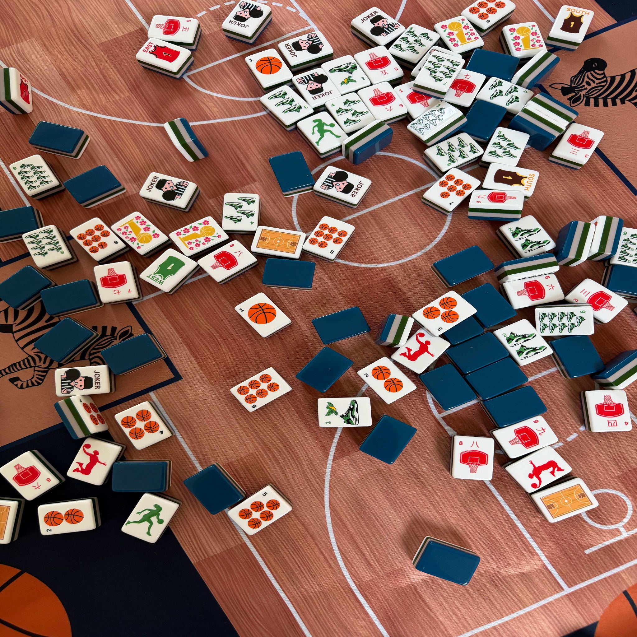 Join the Wait List! The Slam-Dunk Series Basketball-Themed Mahjong Set