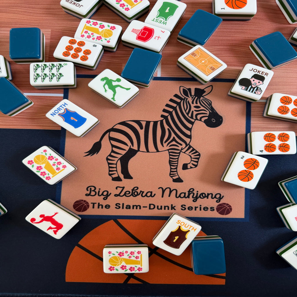 Join the Wait List! The Slam-Dunk Series Basketball-Themed Mahjong Set