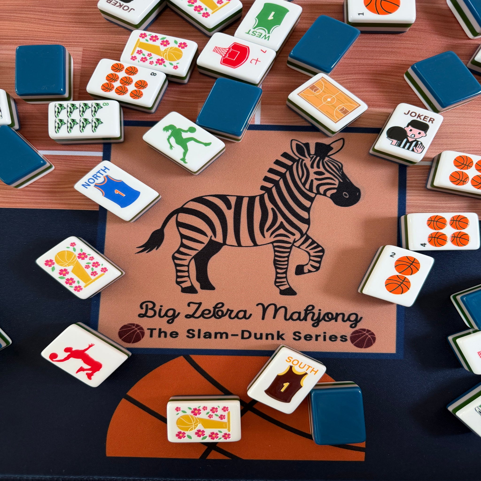 Join the Wait List! The Slam-Dunk Series Basketball-Themed Mahjong Set