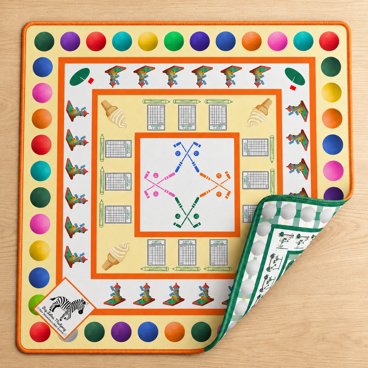 Join the Wait List: The Breakfast-Ball Series Golf-Themed Mahjong Set